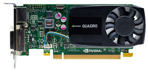 Dell NVIDIA QUADRO K620 2GB (1DP+1 DL-DVI-I) половинной высоты