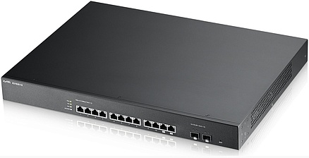 ZyXEL XS1920-12, 10-port 10G copper + 2x 10G dual personality, smart switch