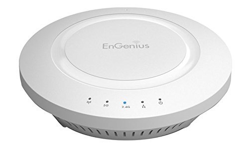 EnGenius Wireless DBC AP Ceiling Mount 11a/b/g/n 300+300 2T2R+2T2R 5dBi ia 1LAN GbE PoE (alt UAP-PRO)