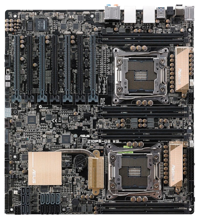 ASUS Z10PE-D8 WS//DP XEON,C612,EEB,8DIMM,7PCIE ; 90SB0460-M0EAY0