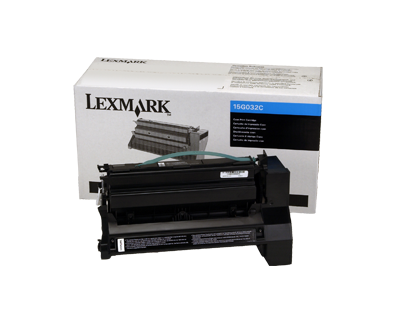 Lexmark C752, C762 Cyan High Yield Print Cartridge (15K) 15,000 pages  C752 / C752dn / C752dtn / C752fn / C752n / C762 / C762dn / C762dtn / C762n / X752e / X762e