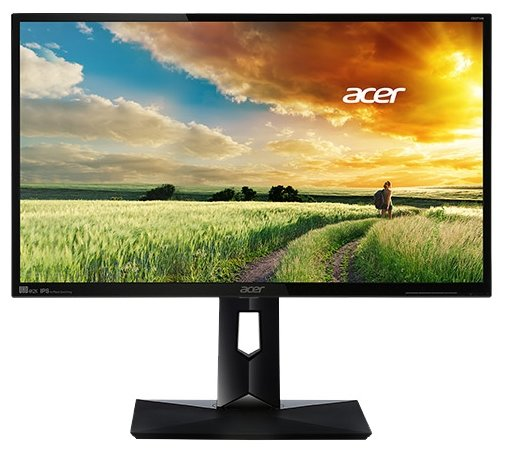 ACER 27" CB271HKAbmidprx (16:9)/IPS(LED)/ZF/3840x2160/4ms/350nits/1000:1/DVI (Dual Link) + HDMI + DP + Audio in/out/2Wx2/Black/60Hz/VESA 100x100