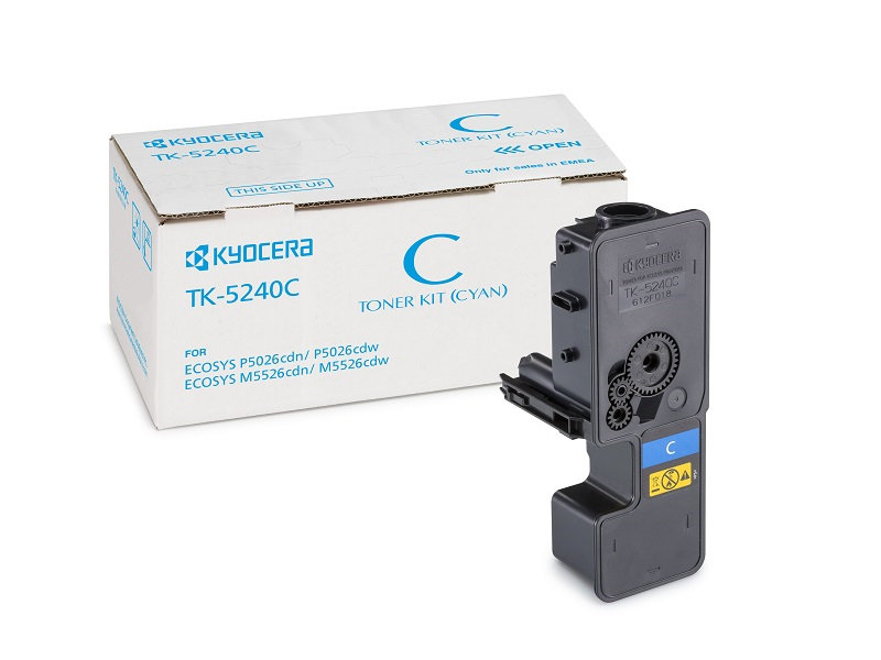 Тонер-картридж TK-5240C 3 000 стр. Cyan для P5026cdn /  P5026cdw, M5526cdn / M5526cdw