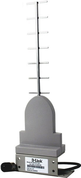 D-Link ANT24-1201, Yagi Ant/12dBi/50 deg with Surge arrestor