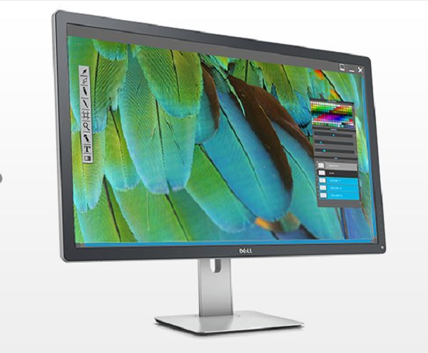 Dell 31.5'' UP3216Q LCD S/BK ( IPS; 16:9; 300 cd/m2; 2M:1; 3840x2160; 6ms; 178/178; HDMI; DP; mini DP; mini DP; USB; HAS; Tilt; Сard Reader)