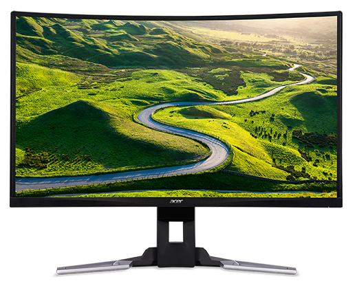 ACER 31.5" XZ321Qbmijpphzx (16:9)/VA(LED)/1920x1080/4ms/300nits/3000:1/HDMI(2.0) + HDMI(MHL) + DP + MiniDP + USB 3.0/7Wx2/DP/Black Curved 1800R/144Hz(HDMI/DP)/60Hz(MHL)/VESA 100x100
