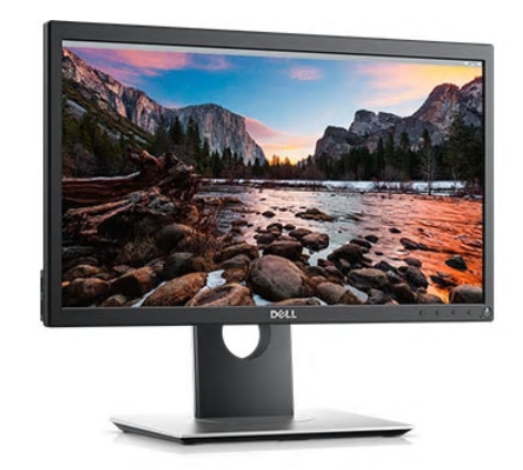 Dell 19.5" P2018H LED  S/BK ( TN; 16:9; 250 cd/m2; 1000:1; 5 ms; 1600x900; 160°/170°; HDMI; VGA; DP; 4хUSB; HAS; Tilt; Pivot; без мерцания)