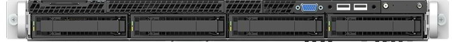 Intel Server System WOLF PASS 1U R1304WFTYS 952625
