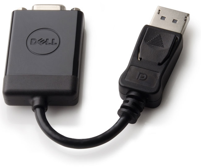 Dell Display Port to VGA Adapter - видео конвертер - DisplayPort
