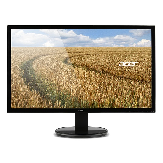 ACER 24" K242HLbd LED, 1920x1080, 5ms, 250 cd/m2, 100M:1, D-Sub, DVI, Black.