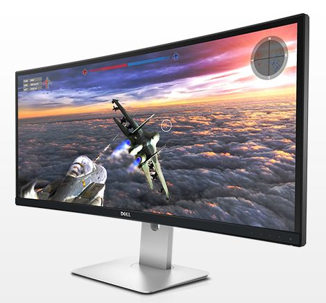 Dell 34''    U3415W  Curved LCD S/BK ( IPS; 21:9; 300 cd/m2; 1000:1; 3440x1440; 5ms; 178/178; HDMI; DP; mini DP; USB; HAS; Tilt; Spk 2х9W)