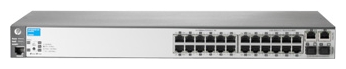 Aruba 2620 24 Switch (24x10/100, 2x10/100/1000, 2xSFP, managed L3 static, virtual stacking, 19') (repl. for J9085A)
