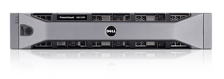 Dell PowerVault MD1220 SAS 24xSFF Dual EMM/ noHDD UpTo24SFF/ 2x600W RPS/ 2xCable SAS 1m/ Bezel/ ReadyRails/ 3YPSNBD (210-30718)