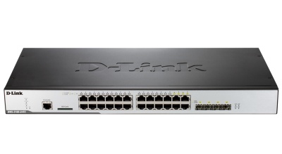 D-Link DWS-3160-24TC, L2+ Unified Wired/Wireless Gigabit Switch