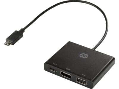 HP USB-C to HDMI/USB3.0/USB-C cons