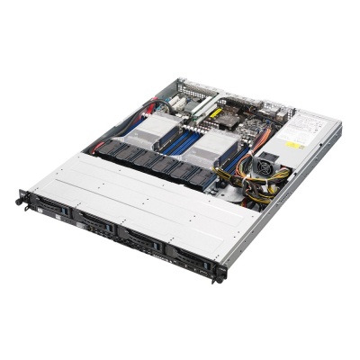 ASUS RS500-E8-PS4 V2 // 1U, ASUS Z10PR-D16,  2 x s2011-3 Xeon E5-2600 v3&v4 145w, 1024GB max, 4HDD Hot-swap, 1 x M.2, DVR, 600W, CPU FAN ; 90SV03MA-M01CE0