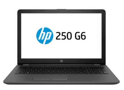 HP 250 G6 Core i3-7020U 2.3GHz,15.6" HD (1366x768) AG,4Gb DDR4(1),500GB 5400,No ODD,31Wh,2.1kg,1y,Dark,DOS
