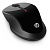 Mouse HP Wireless X3500 (Glossy Black) cons