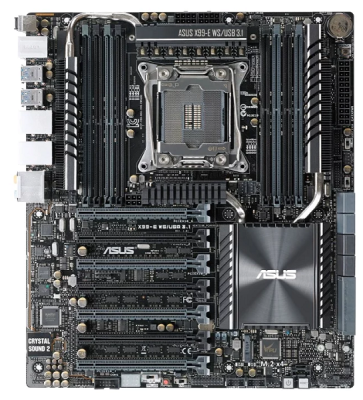 ASUS X99-E WS/USB 3.1 / LGA2011-V3,X99,M.2,USB31,7PCIE ; 90SB05D0-M0EAY0