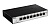 D-Link DGS-1100-08P/B1A, L2 Smart Switch with 8 10/100/1000Base-T and (8 PoE ports 802.3af (15,4 W), PoE Budget 64 W). 8K Mac address, 802.3x Flow Control, Port Trunking, Port Mirroring, IGMP Snooping