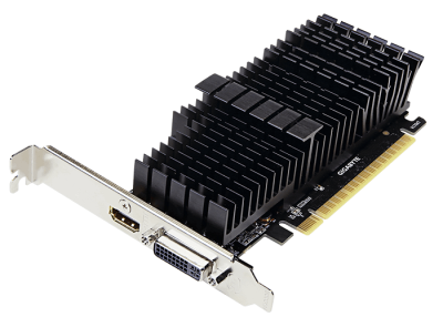 Gigabyte GV-N710D5SL-2GL  // GT710 PCI-E GDDR5 64bit 2048Mb HDMI DVI