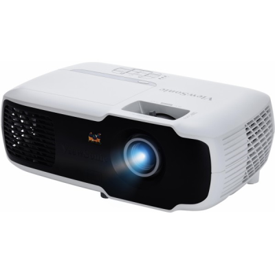 Проектор ViewSonic PX702HD DLP, Full HD 1920x1080, 3500Lm, 22000:1, VGA, HDMI, RS232, mini-USB, 3D Ready, Lamp life 15000h, Noise 30dB (Eco), 2.1кг, White, VS16972