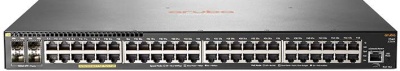 Aruba 2540 48G PoE+ 4SFP+ Switch (48x10/100/1000 PoE+ RJ-45 + 4x1/10G SFP+, Managed, L2, 19")