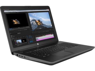 HP ZBook 17 G4 Core i7-7700HQ 2.8GHz,17.3" FHD (1920x1080) IPS AG,nVidia Quadro M1200 4Gb GDDR5,8Gb DDR4(2),500Gb 7200,96Wh LL,FPR,3.2kg,3y,Black,Win10Pro