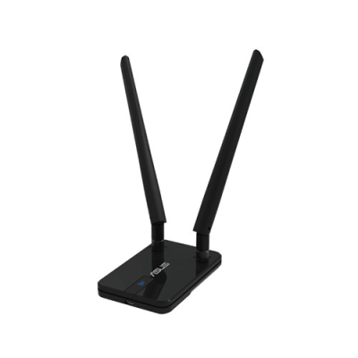 ASUS USB-N14 // WI-FI 802.11n, 300 Mbps USB Adapter, 2 антенны на внешнем блоке ; 90IG0120-BM0000