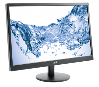 23,6" AOC E2470SWHE 16:9 1920x1080 TN LED 16:9 5ms D-Sub 2*HDMI 20M:1 170/160 250cd Black