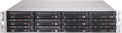Supermicro Storage JBOD Chassis 2U 826BE1C-R741JBOD Up to 12 x 3.5"/ Expander Backplane(4xminiSASHD SFF-8643)