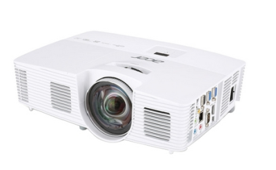 Acer projector S1383WHne, WXGA/DLP/3D/3200 Lm/13000:1/HDMI(MHL)/LAN/8000 Hrs/2.8 kg