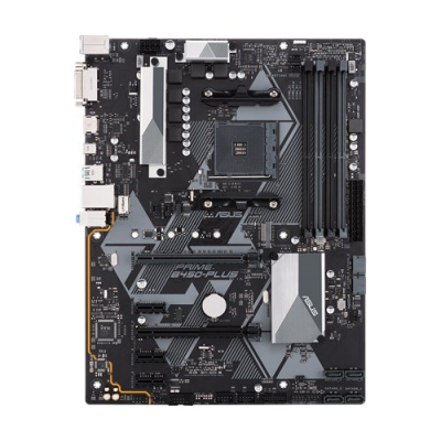 ASUS PRIME B450-PLUS,  B450, 4*DDR4, DVI+HDMI, CrossFireX, SATA3 + RAID, Audio, Gb LAN, USB 3.1*7, USB 2.0*6, COM*1 header (w/o cable), ATX ; 90MB0YN0-M0EAY0