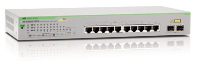 Allied Telesis Gigabit Smart Access PoE+ switch, 8+2 ports