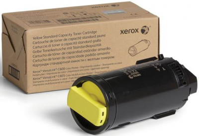 Тонер-картридж желтый (6K) XEROX VL C600/C605