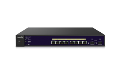 EnGenius Switch PoE 8-port GbE 8-port PoE.at 130W 2SFP smart 13i