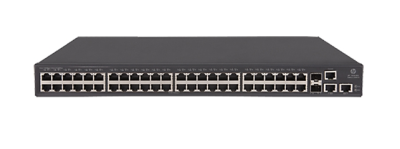 HPE  1950 48G 2SFP+ 2XGT Switch (48x10/100/1000 RJ-45 + 2x1G/10G RJ-45 + 2x1G/10G SFP+, web-managed, 19")