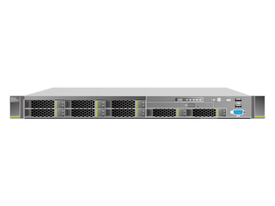 Huawei 1288H V5 8HD, 1U, 2*GE, 2*10GE Electric Ports,1*Xeon Silver 4114(2.2GHz/10C/13.75MB) CPU, 1*16GB Mem, SR430C 2G Scap (RAID0,1,5,6,10,50,60), 2*550W, 1*16X Raser, Static Rail
