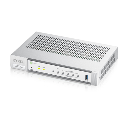 Zyxel Nebula NSG50 с управлением в облаке, 1xWAN GE/SFP, 4xLAN GE, 1xUSB, IDP, Application Patrol, VPN (IPSec, L2TP over IPSec), fanless