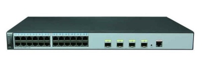 Huawei S5720S-28P-PWR-LI-AC(24 Ethernet 10/100/1000 ports,4 Gig SFP,PoE+,370W POE AC 110/220V) (98010589)
