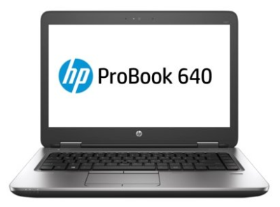 HP ProBook 640 G2 Core i3-6100U 2.3GHz,14" HD (1366x768) AG,4Gb DDR4(1),500Gb 7200,DVDRW,48Wh LL,FPR,2.1kg,1y,Gray,Win10Pro