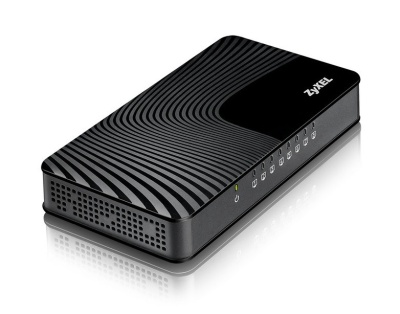 ZyXEL GS-108S Восьмипортовый коммутатор Gigabit Ethernet с  приоритетными портами