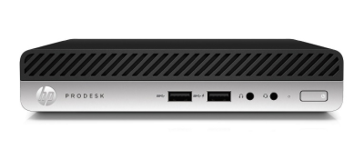 HP Bundle ProDesk 400 G3 Mini Core i3-7100T,4GB DDR4-2400 SODIMM (1x4GB),500GB,USBkbd/mouse,Monitor Quick Release,Vertical Chassis Stand,Intel 7265 AC 2x2 BT,FreeDOS,1-1-1 Wty +HP Monitor P232