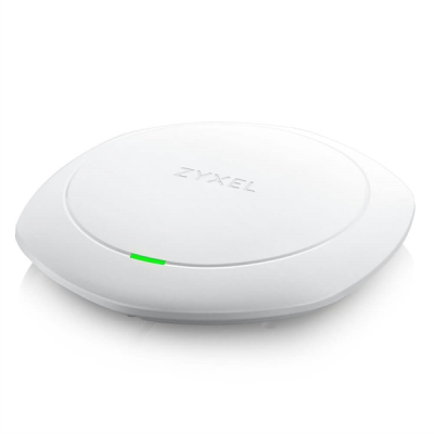 Zyxel WAC6303D-S, Wave 2, 802.11a/b/g/n/ac (2,4 и 5 ГГц), MU-MIMO, Smart Antenna, Airtime Fairness, внутренние антенны 3x3, до 300+1300 Мбит/сек, 2xLAN GE, PoE, защита от 3G/4G, BLE Beacon