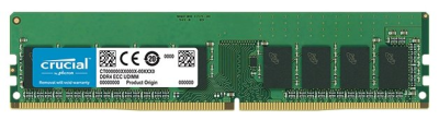Crucial by Micron DDR4   16GB (PC4-21300) 2666MHz ECC,  DR x8 (Retail)