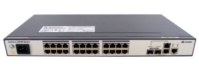 Huawei S2700-26TP-EI-AC(24 Ethernet 10/100 ports,2 dual-purpose 10/100/1000 or SFP,AC 110/220V) (02352302)