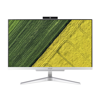ACER Aspire C22-860  All-In-One 21,5" FHD(1920x1080),  i3 7130U, 4GbDDR4, 1TB/5400, Intel HD, noDVD-RW, WiFi+BT,USB KB&Mouse, silver, Win10Pro 1Y carry-in