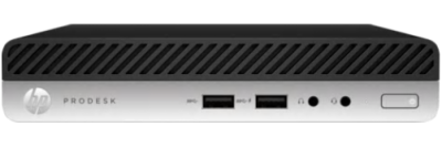 HP ProDesk 400 G3 Mini Pentium G4560T,4GB DDR4-2400 SODIMM (1x4GB),32GB SSD,usb kbd/mouse,Stand,Dust Filter,Serial Port,Win10Pro(64-bit),3-3-3 Wty