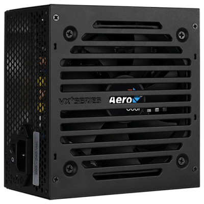 Aerocool 450W Retail VX PLUS 450 ATX v2.3 Haswell, fan 12cm, 500mm cable, power cord, 20+4P, 4+4P, PCIe 6+2P x1, PATA x2, SATA x2, FDD