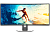 Dell 37.5'' U3818DW LED S/BK (IPS; 21:9; 300cd/m2; 1000:1; 5ms; 3840x1600; 2хHDMI; DP; USB; HAS;  Spk 2х9W)